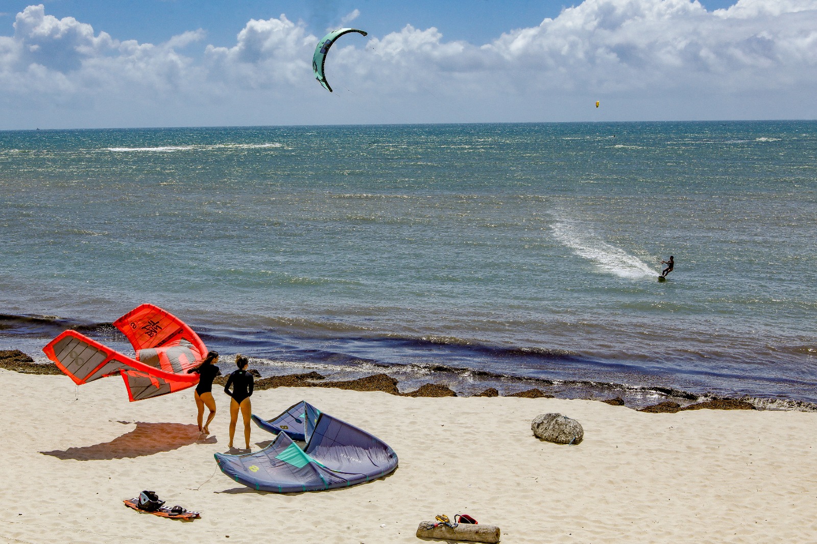 Kite na Barra do Ceará